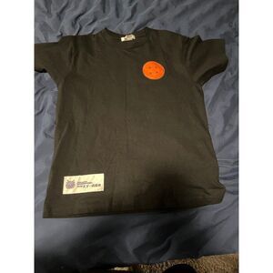 Dragon Ball Z capsule Corp black shirt with orange ball